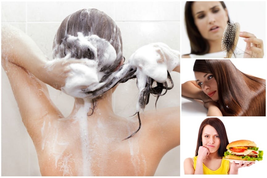 Hạn chế tình trạng rụng tóc ở nữ bằng những phương pháp nào  Medlatec